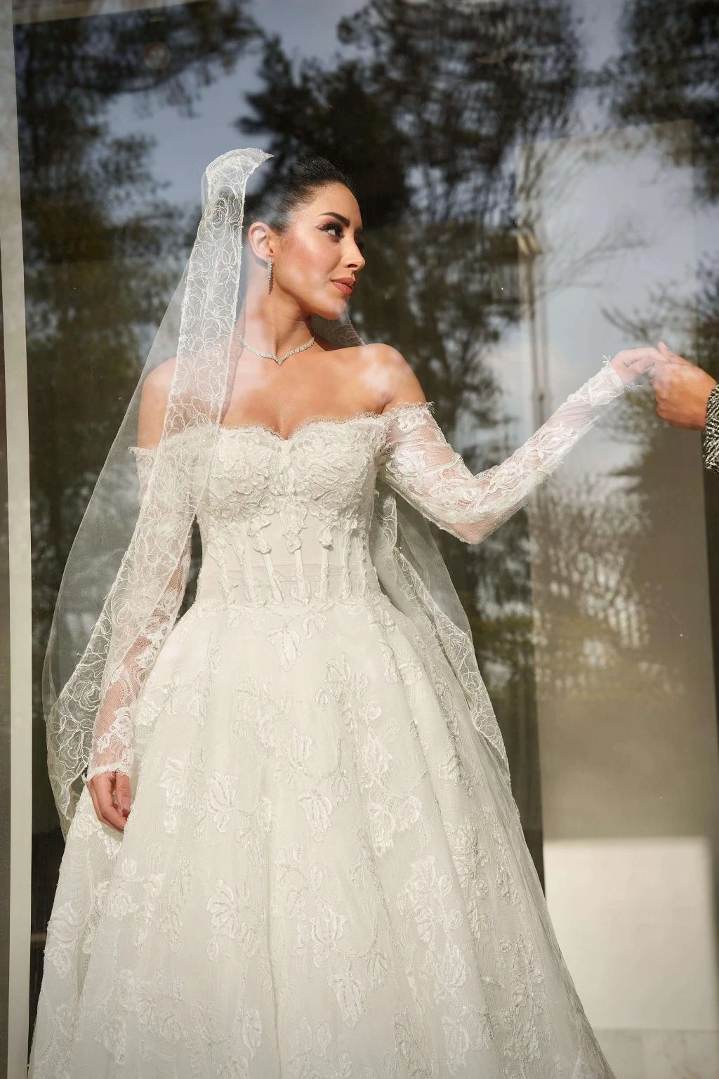Robe dentelle bouffante - photo 2